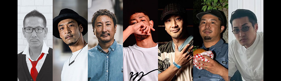 TETSU-G / MACCHO / DAI / SO / KITE / SATOCI / SHOW-GO